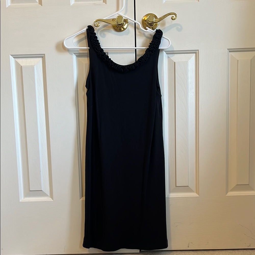 J crew black dress